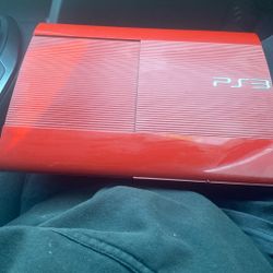 PlayStation 3 Red