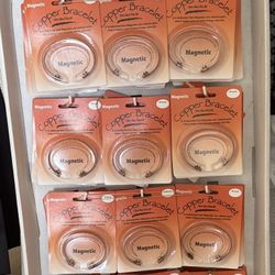 Copper Bracelets Various Styles 