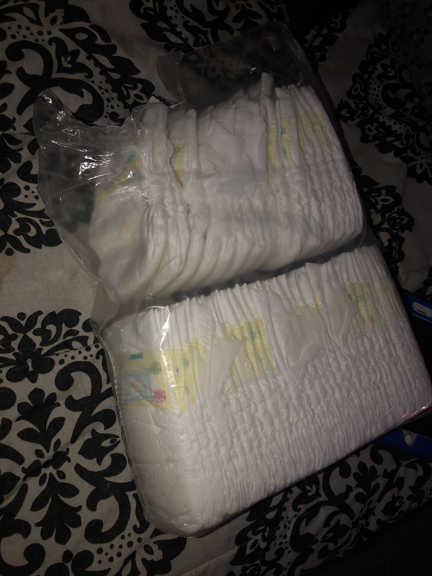 Baby Items Boppy and Newborn diapers