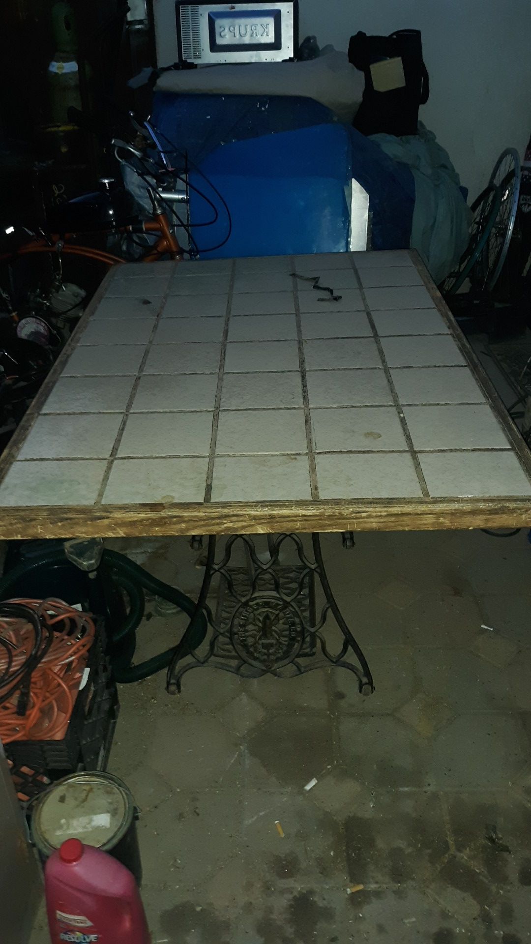 Custom Western table