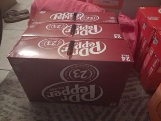 3 24packs of Dr Pepper