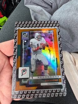 Dan Marino Donruss Holo Orange NFL Trading Card #9/13