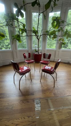 NEW Set of 4 Retro 1950s Diner Chairs - Richardson Seating