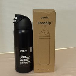 Owala FreeSip 32oz – Black Brand New With Box