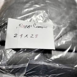 New Tarp 24x28 Feet Multi-Purpose Silver Tarp Lona New