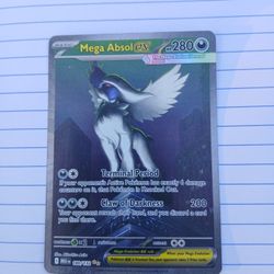 POKÉMON MEGA ABSOL 2025 RARE MINT