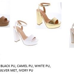 high heel sandal and sport girls shoes brand new