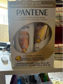 Pantene shampoo and conditioner
