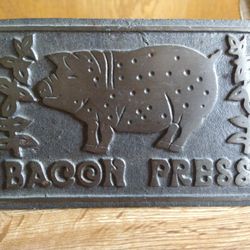 New Cast Iron Bacon Press