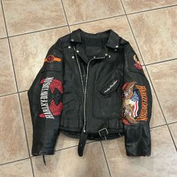 Motocycle Leather Jacket
