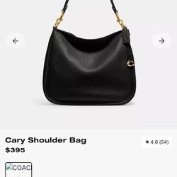 Brand New Coach Shoulder Bag. Still Has All The Wrapping And Stuffing Brand New