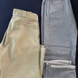 501s , Jeans And Dickies  