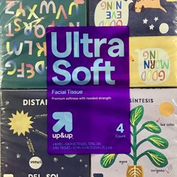 Facial Tissue 4pk 