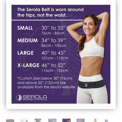 Serola Sacroiliac SI Belt XL - With Extender 