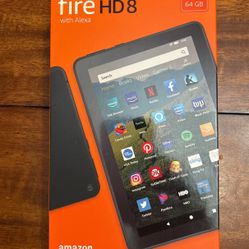 Amazon Fire HD 8 w/Alexa, 64 GB