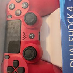 CONTROLLER MANDO PS4 ROJO RED