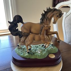 VINTAGE San Francisco Music Box Arabian horses