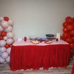 Red Tulle Skirt