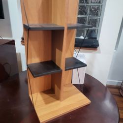 Sturdy Small Shelf For Media Knick Knacks or Trophies