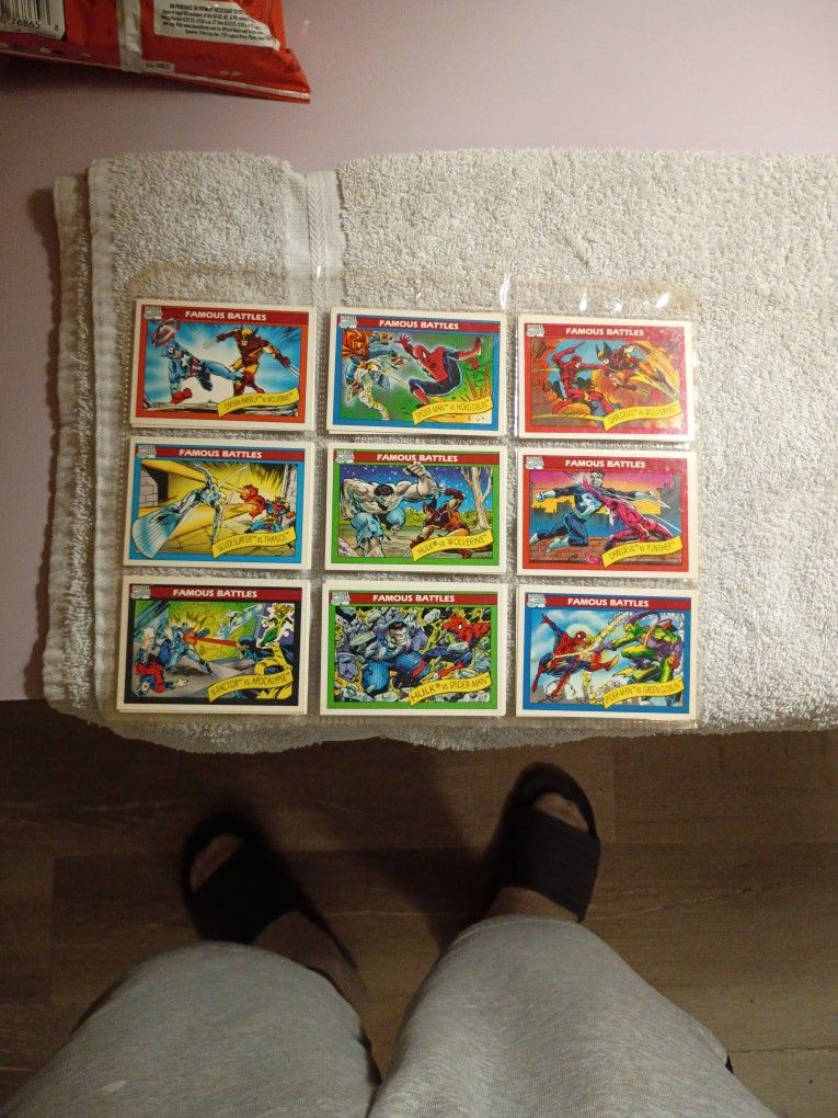Marvel Cards 1990 Prices May Vary