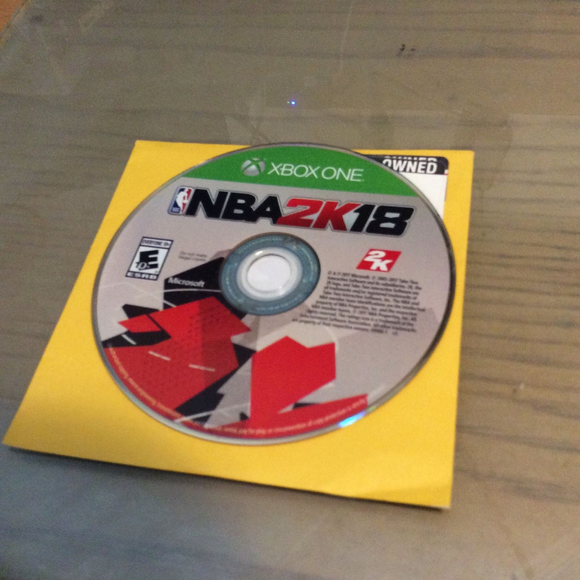 Xbox One NBA 2k 18
