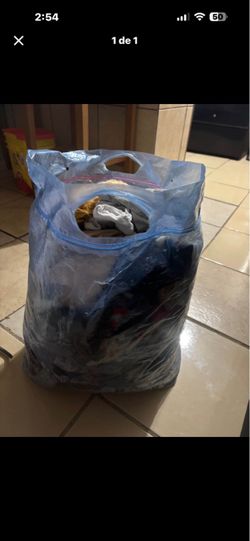 Large Bag of Mixed Used Clothing for baby boy