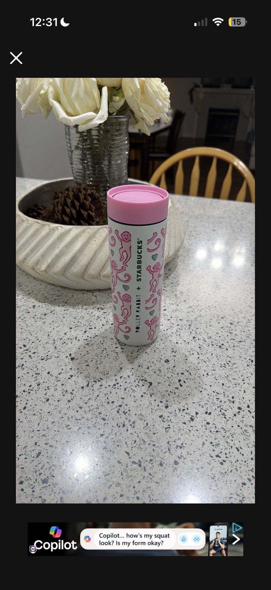 Starbucks Roller Rabbit Cup