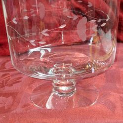 Vintage 1980's Princess House® HERITAGE™ Crystal Trifle Bowl L2D033