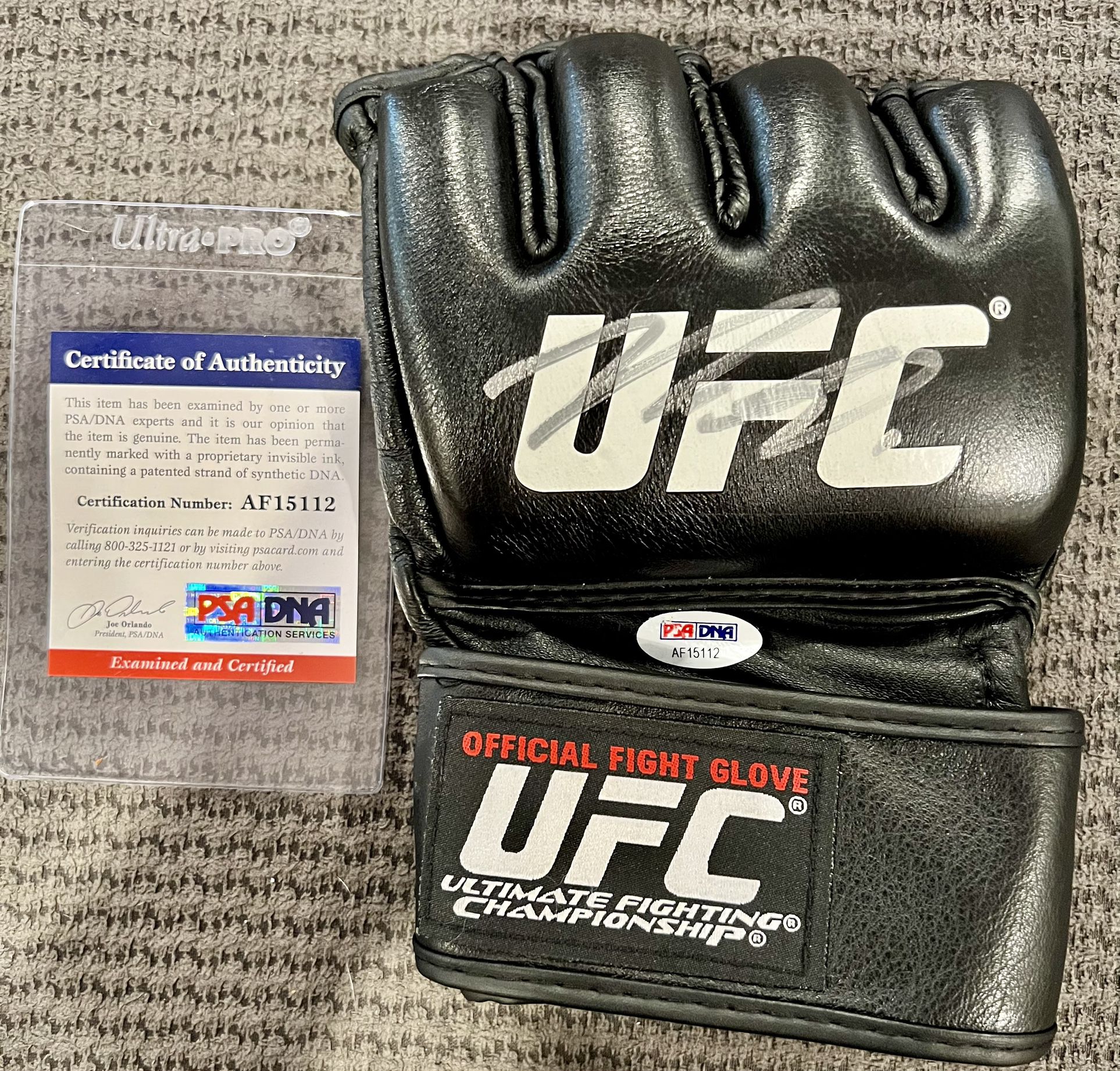Nick Diaz Autographed UFC Glove