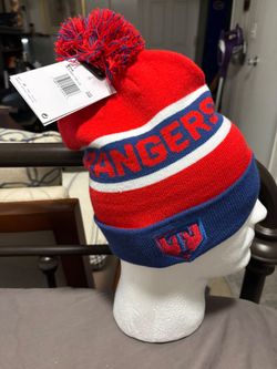 Texas Rangers Knit Pom Beanie Hat