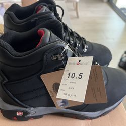 A Pair Of Swiss Gear Boots Style Spring ,  Brand New ,  Unworn,  Size 10.5