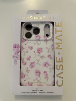 Loveshackfancy iPhone 17 pro case