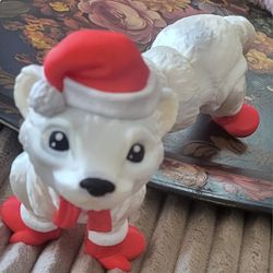 Christmas Ferret 2LB White Silk 3D PRINTED