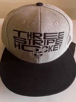 Adidas LA Kings Three Stripe Hockey Snapback Hat