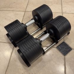 ‼️ 80 Ib Adjustable Dumbbells (New in Box)