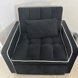 Sofa Bed Large 1 Person 3 Tier Adjustable back 