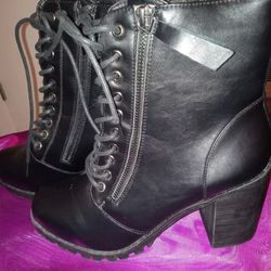 New Black Boots For Women Size 10