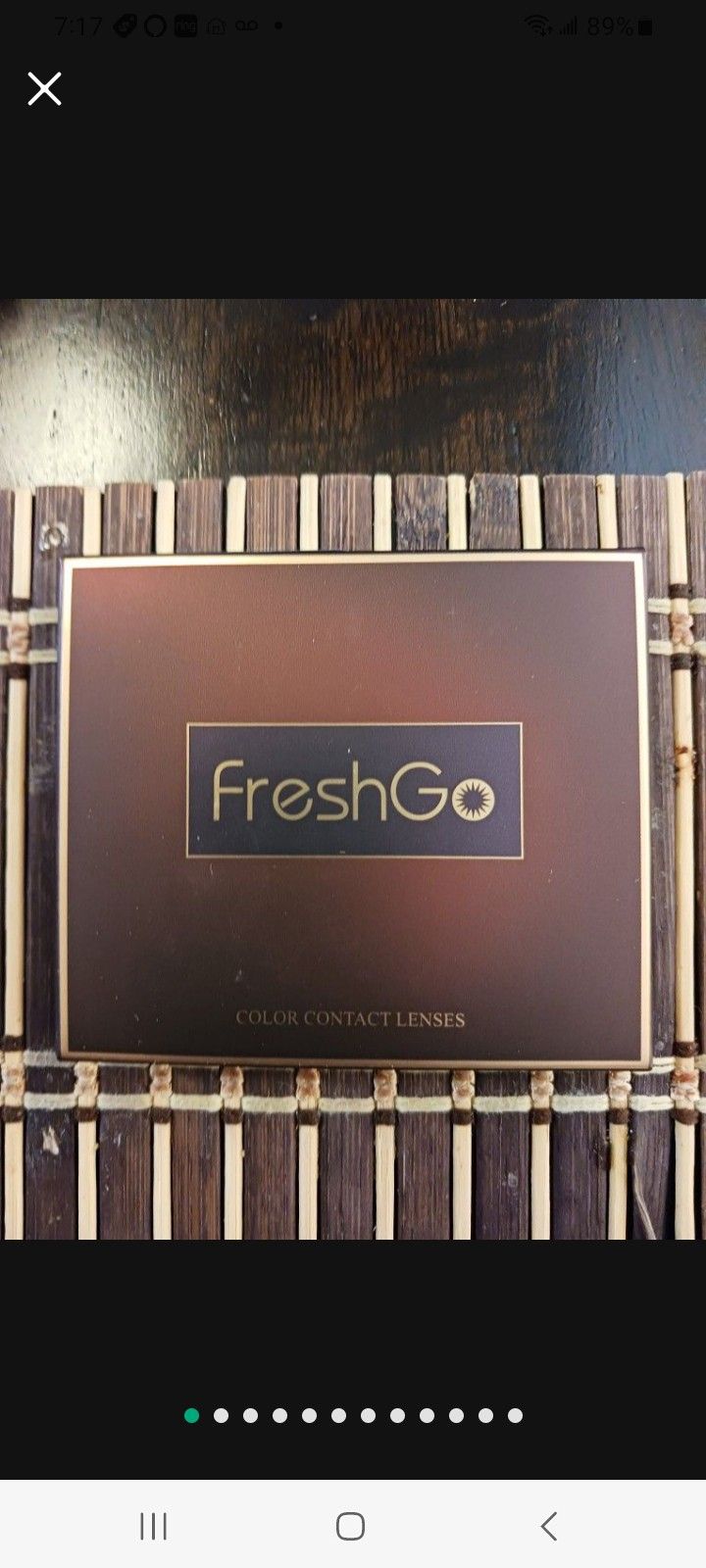 Freshgo Hidrocor Contact Lens