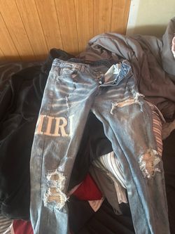 Amiri Distressed Denim Jeans
