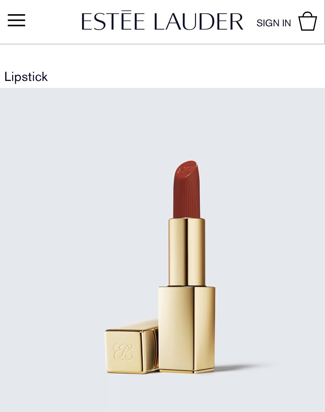 Estee Lauder Pure Color Matte Lipstick 333 Persuasive