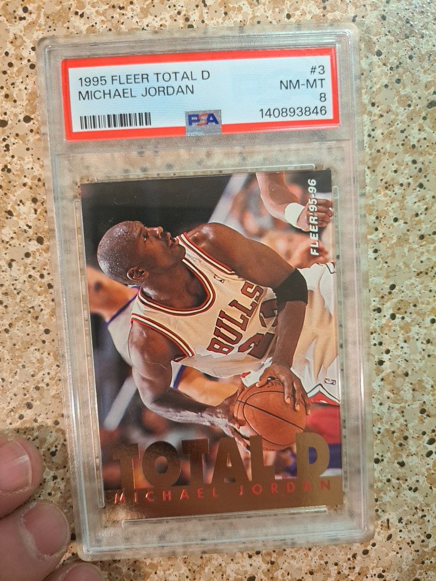 1995 Fleer Total D Michael Jordan