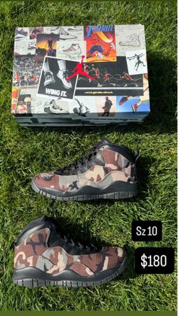 Sz 10 Retro 10 “ camouflage “
