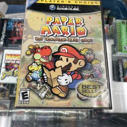 Paper Mario GameCube $70 Gamehogs 11am-7pm
