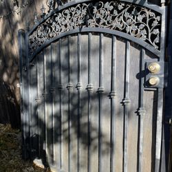 Iron Gate / Wrought Iron Small Gate $500