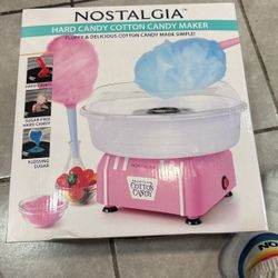 Hard Candy Cotton candy Maker