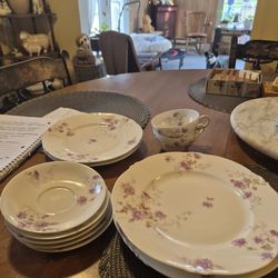 9 pieces of Haviland Limoges  France replacements