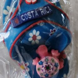 Costa Rica Little Chancleta Magnet