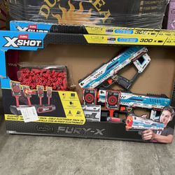 Zuru X-shot “Pro Fury -X” 2-pack With Darts And Target Array 