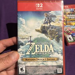 The legend of Zelda, tears of the Kingdom switch 2 edition