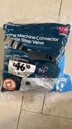 SharkBite 1/2" Push-to-Connect x 3/4 in. FHT Brass Washing Machine Installation Kit New, Open Bag But never Been Installed Retail: $46+Tax!!! Works on